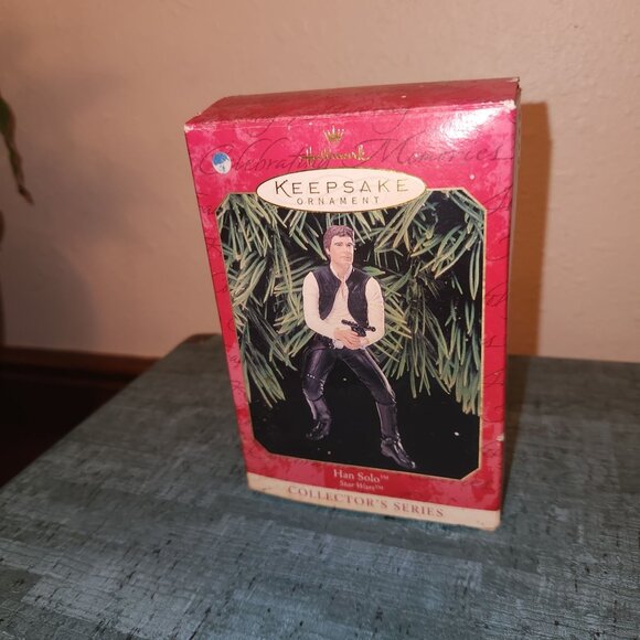 Star Wars Han Solo Keepsake Ornament Collectors Series 1996 Edition By Hallmark - Picture 1 of 6